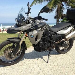 Moto roubada de Raul Gazolla