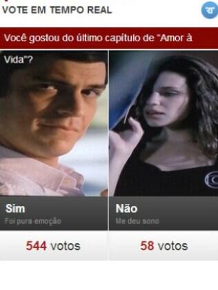 Internauta diz que gostou do final de 'Amor à Vida'
