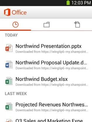Office para Android está disponível só para assinantes do Office 365