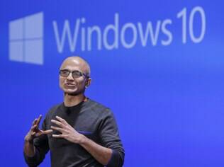 Satya Nadella, CEO da Microsoft, prometeu o Windows 10 para este ano