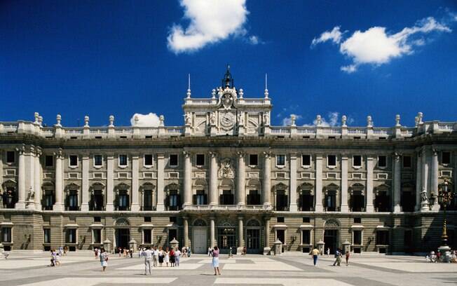 Palácio real, em Madri