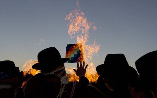 Bolivianos celebram o ano novo andino - Mundo - iG