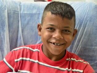 Diego participou do projeto pedagógico e escreveu uma carta ao Papai Noel contando como foi seu último ano