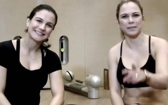 Kyra Gracie mostra treino durante gestação