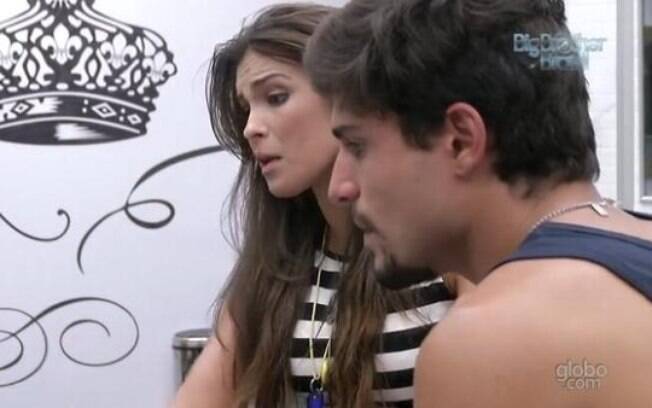 André e Kamilla falam mal de Marien para Fernanda