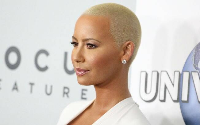 A modelo e atriz Amber Rose A modelo e atriz Amber Rose