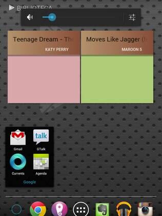 Nexus 7 vem com Chrome, Gmail, Gtalk e outros aplicativos do Google