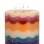 Vela com a tradicional estampa multicolorida Missoni faz parte da coleção de decoração da grife italiana e tem quatro pavios US$ 520 / R$ 955,66 no Net-a-porter. Foto: Divulgação