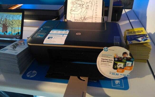 Modelo mais barato de impressora multifuncional da HP chega por R$ 280