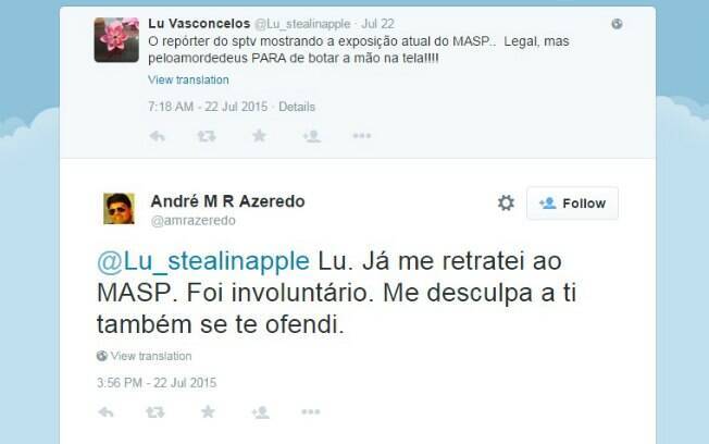 Internautas se manifestam no Twitter
