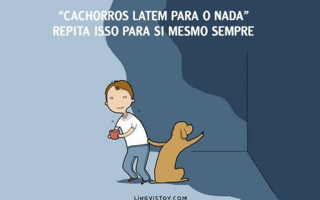 Mas você sabe que é pra fantasmas.