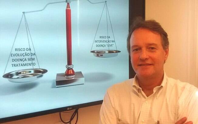 Entusiasta da campanha, André Volschan diz que muitos procedimentos têm efeitos colaterais Entusiasta da campanha, André Volschan diz que muitos procedimentos têm efeitos colaterais