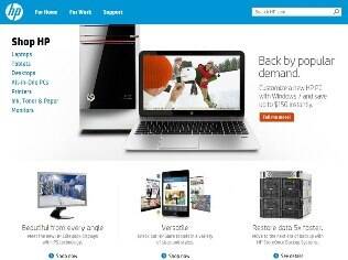 A HP está oferecendo o Windows 7 em cinco computadores nos EUA