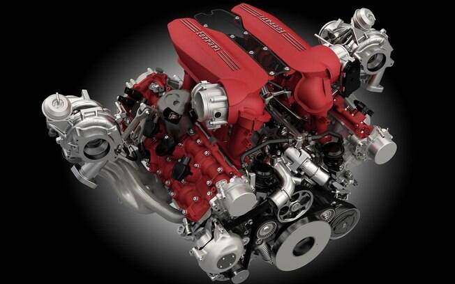 Ferrari 3.9 litros biturbo V8 Ferrari 3.9 litros biturbo V8