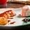 Churros de creme de avelã e uma bola de sorvete de creme, no Chips Burger. Foto: Divulgação/Restaurant Week SP
