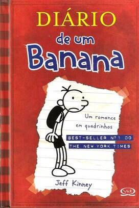 “Diário de um Banana” - Jeff Kinney - Vergara & Riba - R$ 29,90. Foto: Reprodução