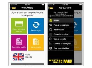 WU Câmbio é gratuito e está disponível para as plataformas iOS e Android