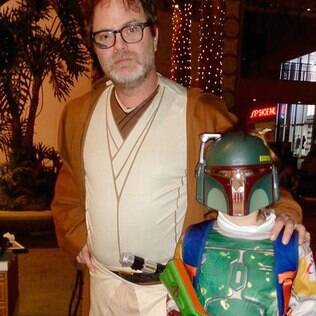 O ator Rainn Wilson também entrou na onda