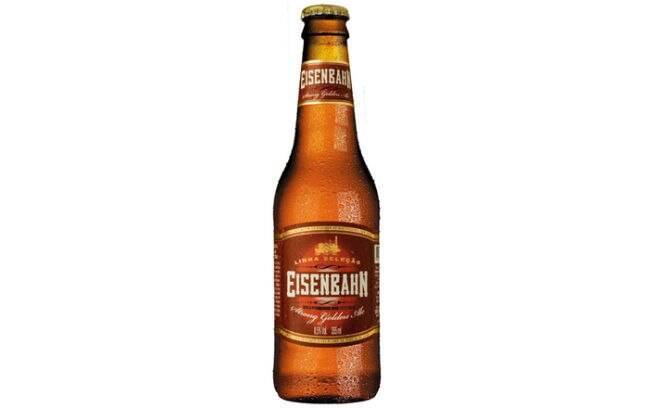 Cerveja Strong Golden Ale, da Eisenbahn Cerveja Strong Golden Ale, da Eisenbahn