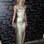 Sarah Marshall apostou na sensualidade com o vestido com fenda e recortes e acessórios da mesma cor. Para uma noite especial.... Foto: Getty Images