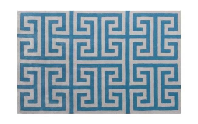 O tapete Peck, também da Santa Mônica Carpetes, custa R$ 1.500,40 (o m²)
