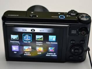WB850F tem várias funções para dar efeitos diferentes às fotos