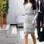 Candy color combina com renda! Olga Kurylenko esbanja elegância com vestido azul bebê. Foto: Getty Images