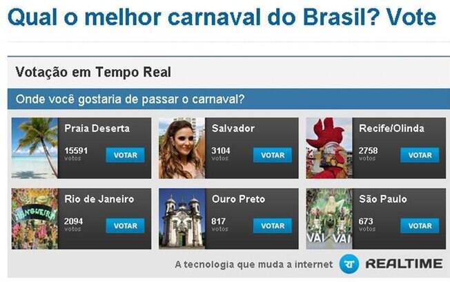 Internautas do iG querem passar o Carnaval em praia deserta