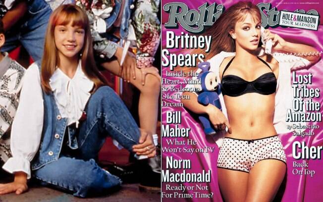 Antes e depois: Britney Spears em cena do 