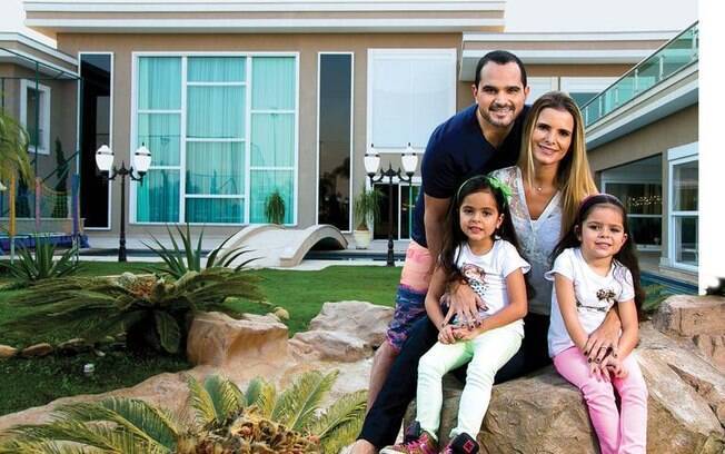Tem espaço para a família toda do Luciano