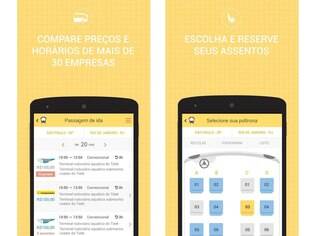 Disponível para Android e iOS, ClickBus é aplicativo de comparação de preços e de compra de passagens rodoviárias do Brasil
