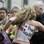Discurso de Le Pen é interrompido por ativistas do Femen. Foto: Reprodução/Femen