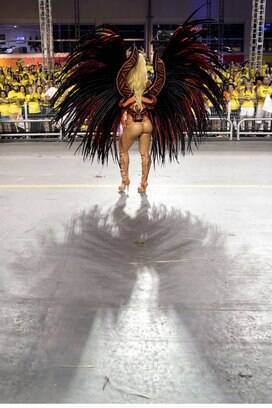 destaque da Mocidade Alegre. Foto: AgNews