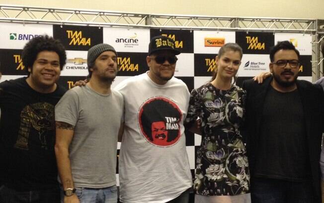 Robson Nunes, Mauro Lima, Babu Santana, Alinne Moraes e Luis Lobianco