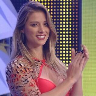 Angela Sousa, dançarina do 'Domingão do Faustão'