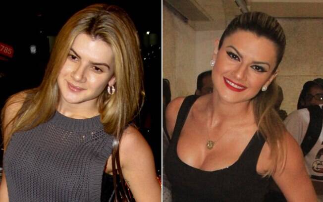 Mirella Santos circulou sem maquiagem e com o novo nariz, que passou por uma plástica. Veja o antes e depois...