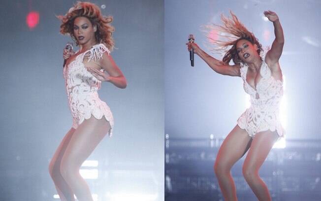 Beyoncé no palco do Rock in Rio