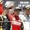 Com Kimi Raikkonen, Fernando Alonso e Michael Schumacher, pódio de Valência reuniu dez títulos mundiais. Foto: AP