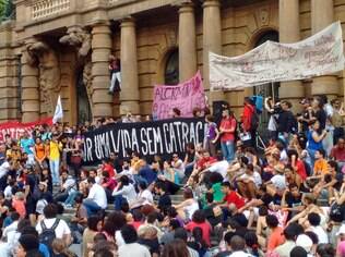Protesto de sexta (9) foi o primeiro contra o aumento da tarifa para R$ 3,50