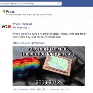 Nova página concentra feed de fan pages no Facebook