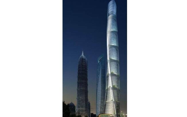 Shangai Tower (China), 632 metros Shangai Tower (China), 632 metros