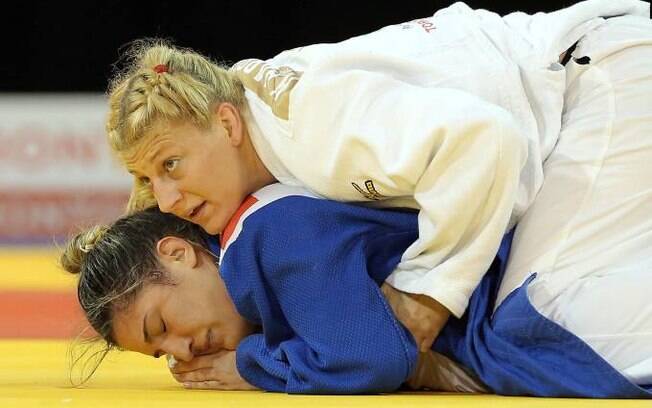 Kayla Harrison enfrentou a brasileira Mayra Aguiar diversas vezes no judô