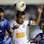 Edu Dracena teve a chance de abrir o placar logo no início do jogo, mas a cabeçada foi para fora. Foto: Gazeta Press