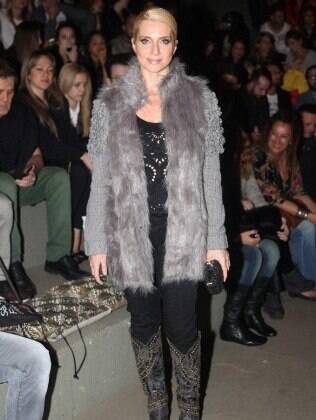 Letícia Spiller no SPFW nessa quarta-feira (30)