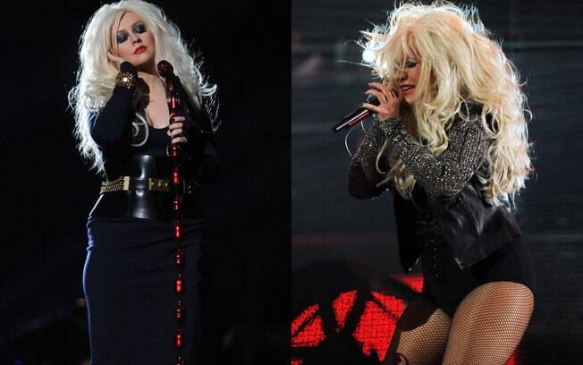 Christina Aguilera errou o hino americano durante a abertura do Super Bowl