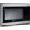 O micro-ondas GE Profile tem capacidade para 31 litros, quatro níveis de potência e acabamento em aço inox. Sai por R$ 599. Foto: Divulgação