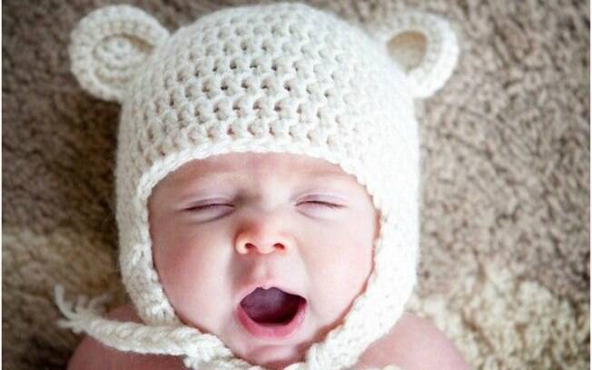 Com orelhas charmosas para o bebê. Foto: Pinterest/Maria Lopez