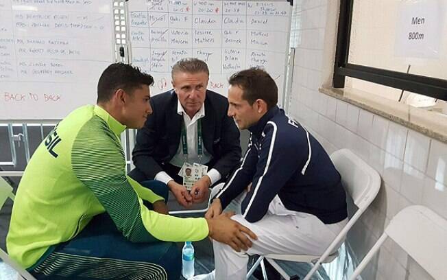 No fim das contas, com a ajuda de Serguei Bubka, Lavillenie se entendeu com nosso campeão olímpico Thiago Braz 