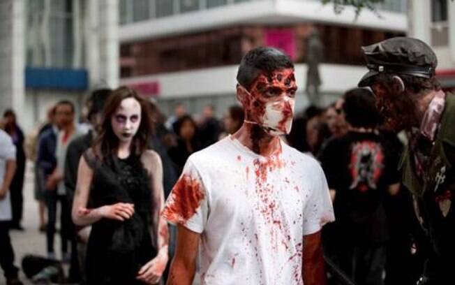 Em São Paulo, todos os anos acontece a Zombie Walk Em São Paulo, todos os anos acontece a Zombie Walk