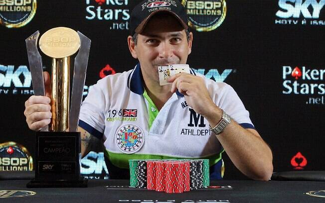 Wilson Calixto, campeão do BSOP Millions